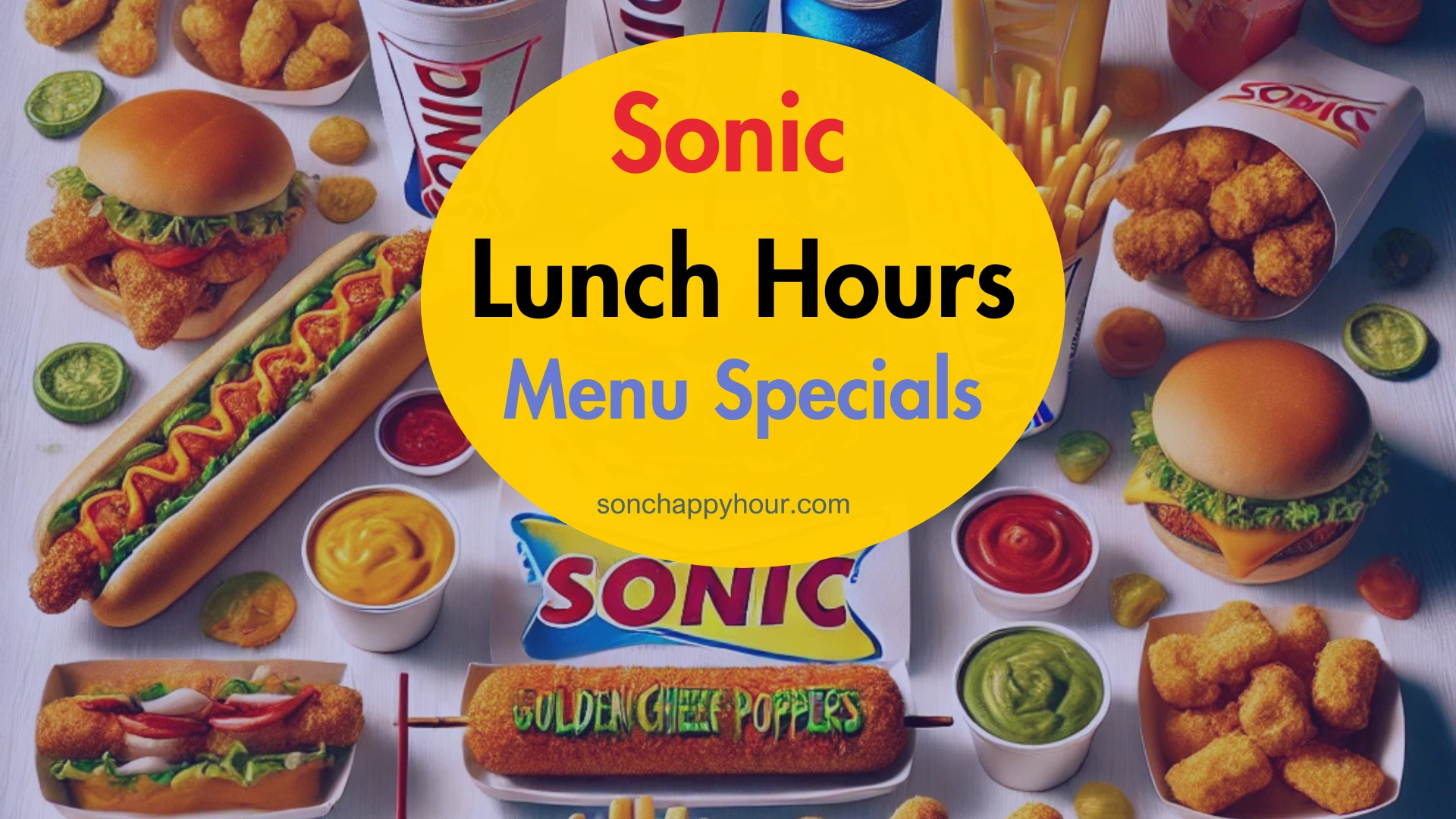 Sonic Lunch Hours: Serving Time &amp; Best Menu with Deals 2025