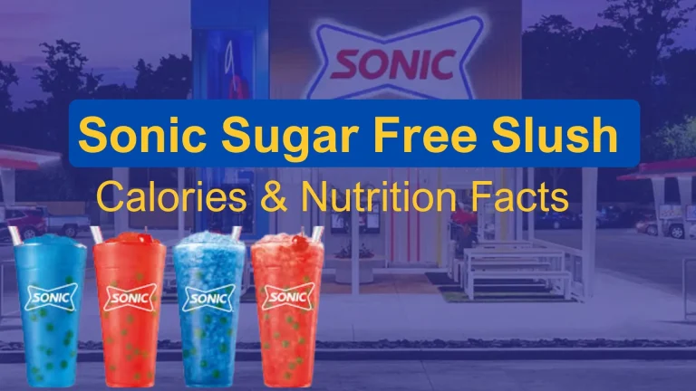 Sonic Sugar Free Slush