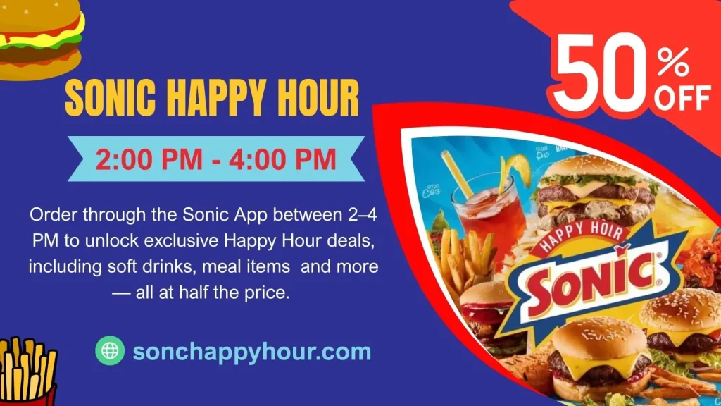 Sonic Happy Hour Time (Menu With Prices) 2 Sonic Happy Hour Menu with Prices