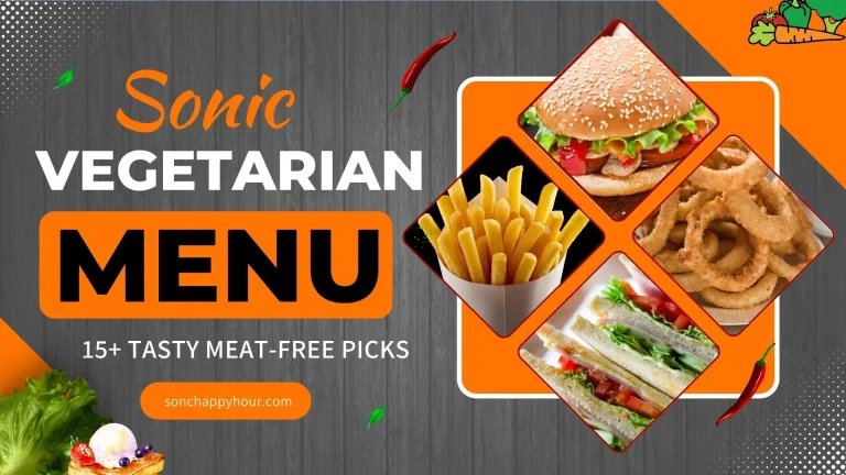 Sonic Vegetarian Options